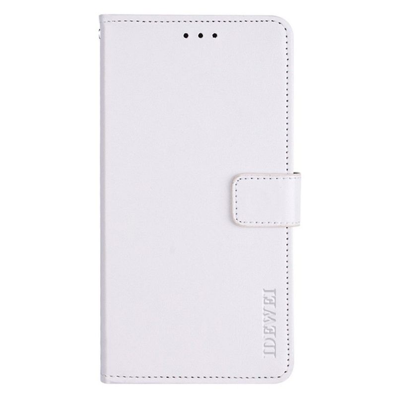 Leren Hoesje voor Oppo A16 / A16s Folio-hoesje Idewei Folio Ledereffect