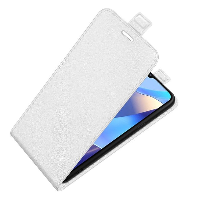 Leren Hoesje voor Oppo A16 / A16s Folio-hoesje Verticaal Kunstleer
