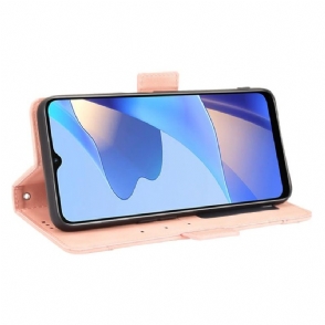 Leren Hoesje voor Oppo A16 / A16s Premium Met Kaarthouder