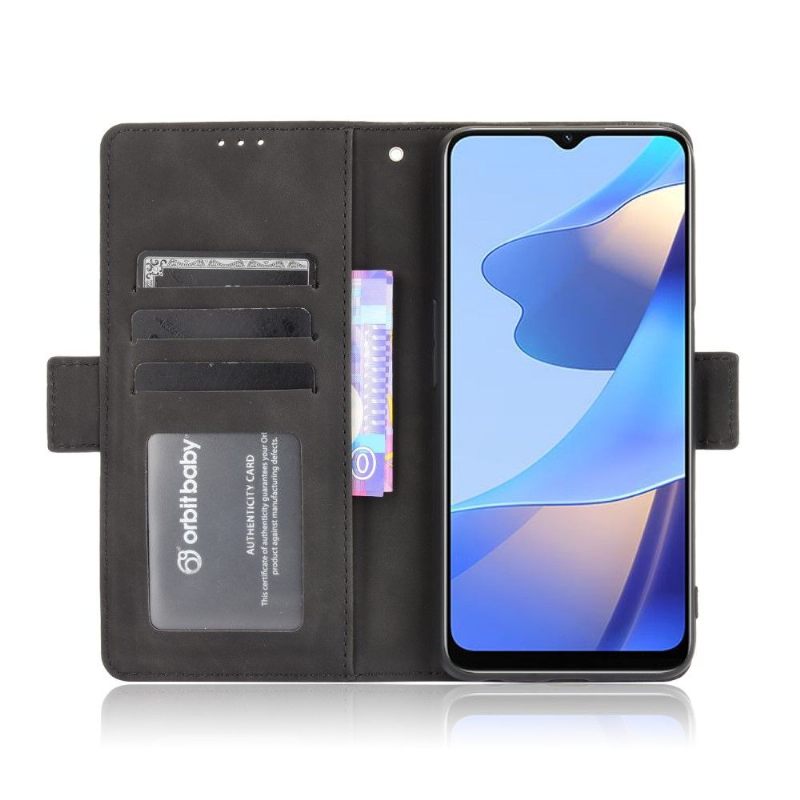 Leren Hoesje voor Oppo A16 / A16s Premium Met Kaarthouder