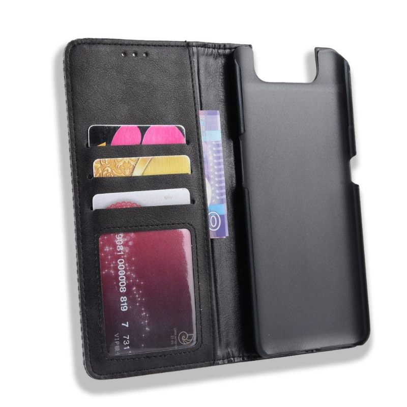 Cover voor Samsung Galaxy A80 Leerstijl Le Cirénius