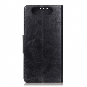 Folio-hoesje voor Samsung Galaxy A80 Edward In Kunstleer
