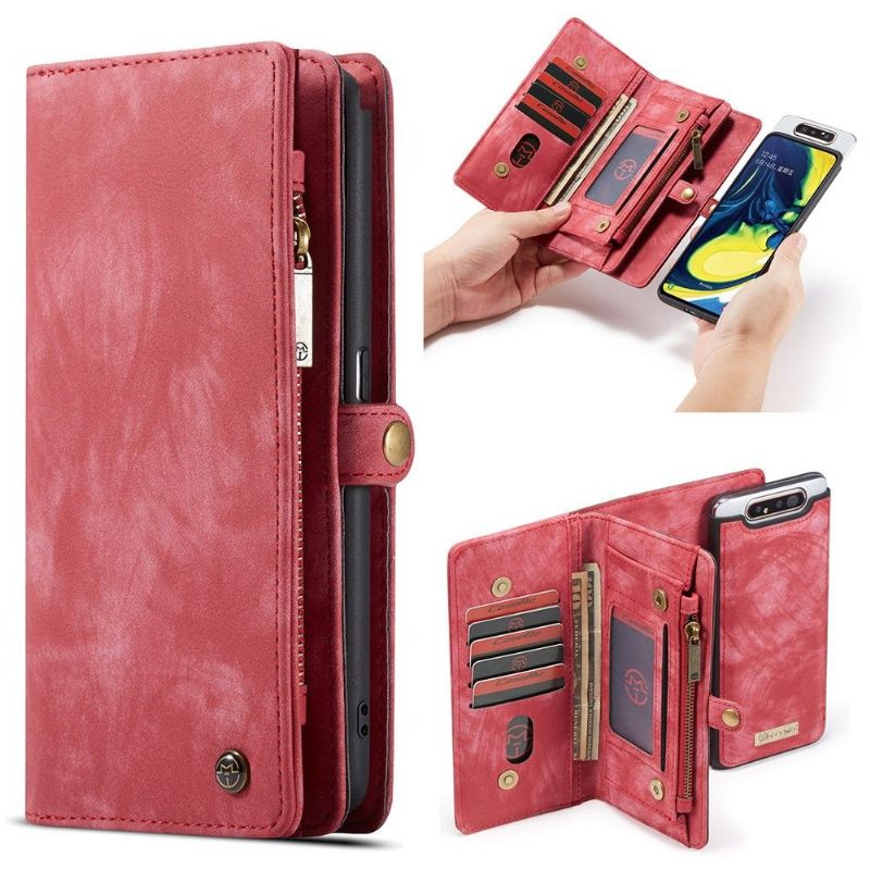 Hoesje Folio-hoesje voor Samsung Galaxy A80 2 in 1 Magnetisch