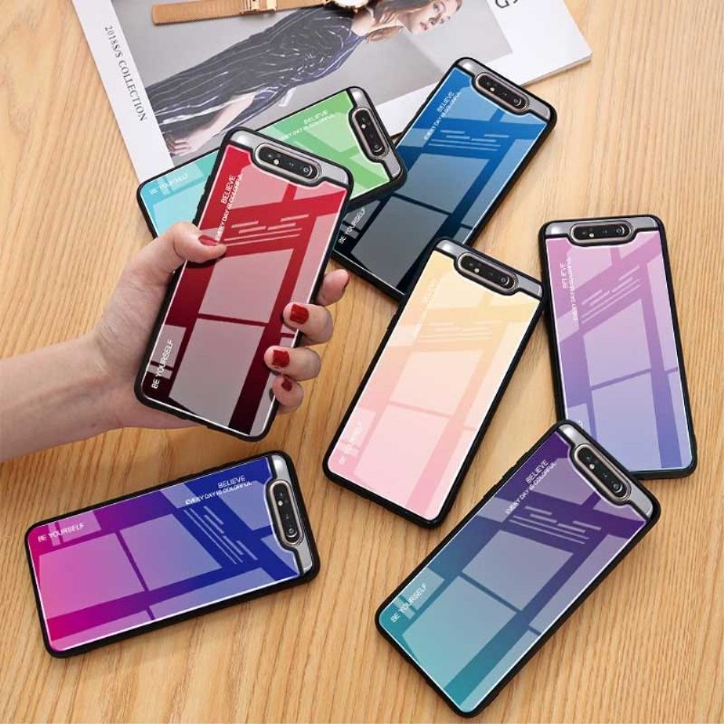 Hoesje voor Samsung Galaxy A80 Kleurverloop
