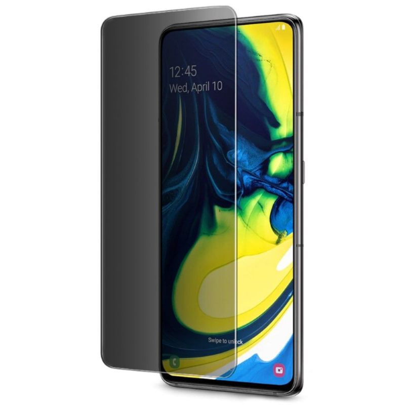 Samsung Galaxy A80 - Screenprotector Van Gehard Glas En Privacyfilter