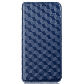 Bescherming Hoesje voor iPhone 14 Pro Max Folio-hoesje 3d Textuur