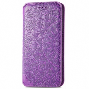 Bescherming Hoesje voor iPhone 14 Pro Max Folio-hoesje Stammen Bladeren