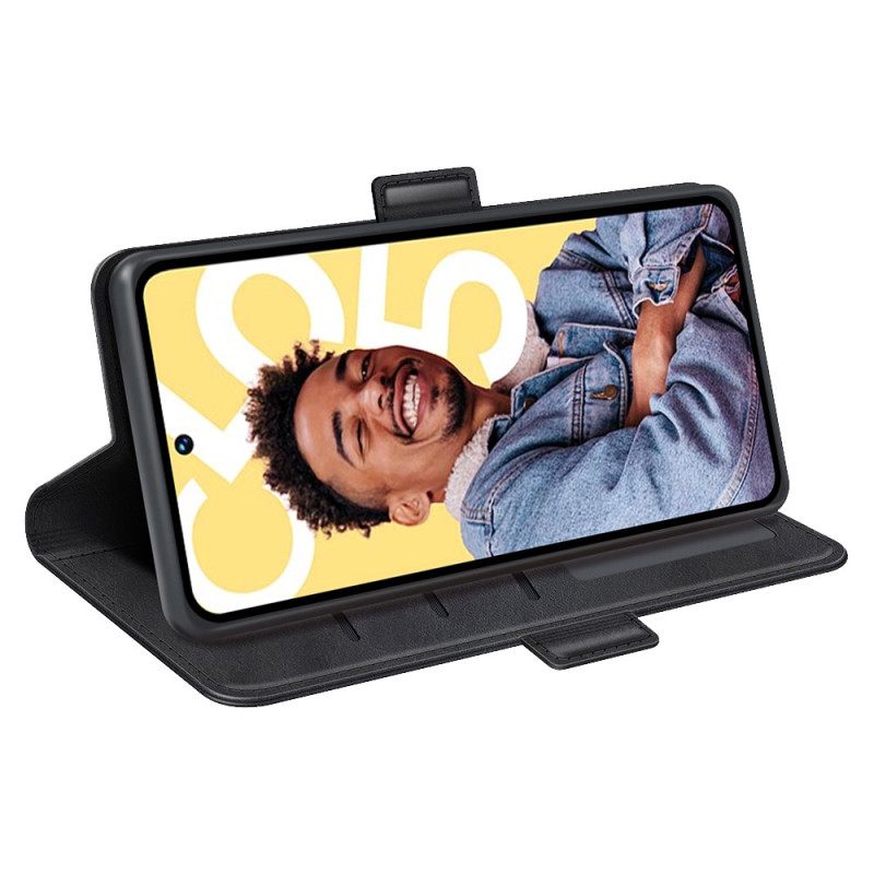 Folio-hoesje Realme C55 Telefoonhoesje Dubbele Sluiting