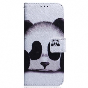 Folio-hoesje Realme C55 Telefoonhoesje Panda