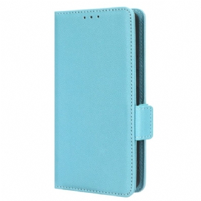 Folio-hoesje Realme C55 Telefoonhoesje Slanke Portemonnee Met Bandje