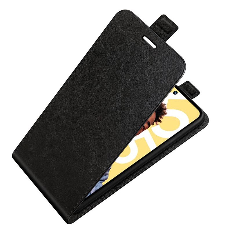 Leren Hoesje Realme C55 Verticale Klep Bescherming Hoesje