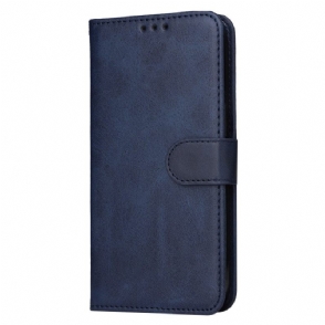 Leren Hoesje Voor Realme C55 Bandje Met Leerstructuur