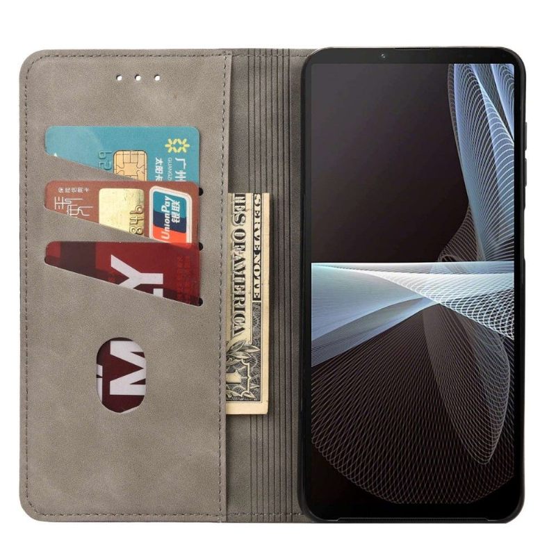 Folio-hoesje voor Sony Xperia 10 IV Kunstleer Business Folio