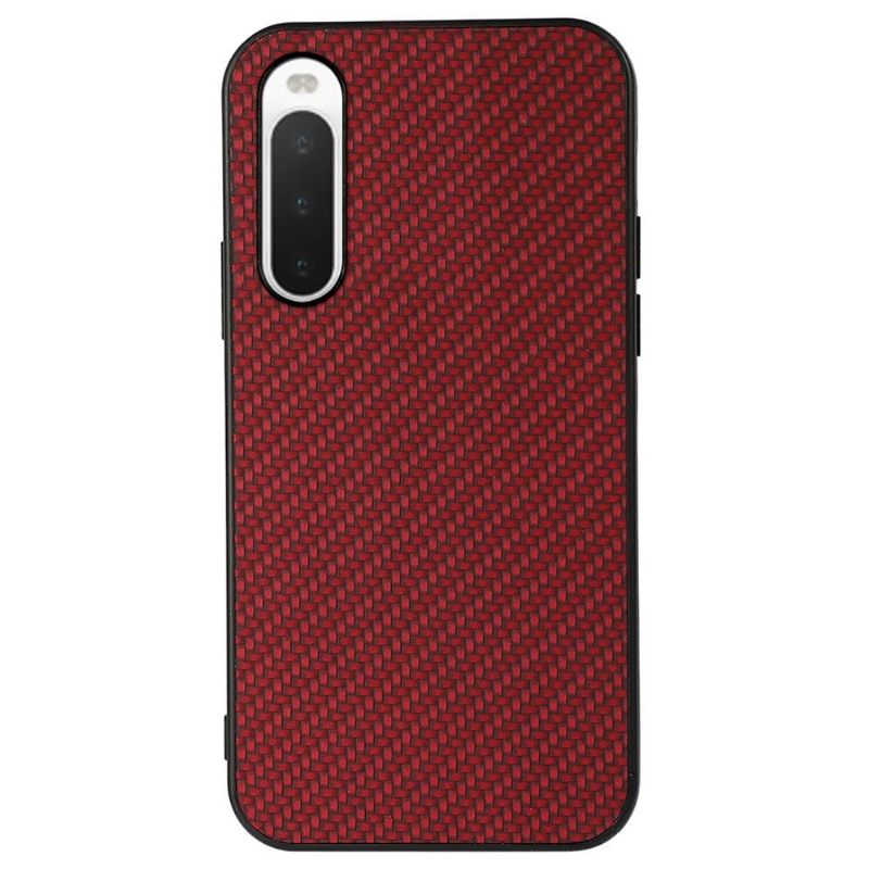 Hoesje voor Sony Xperia 10 IV Anti-fall Koolstofvezelstijl