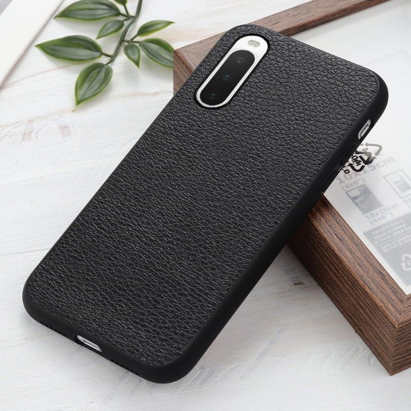 Hoesje voor Sony Xperia 10 IV Generfd Leer