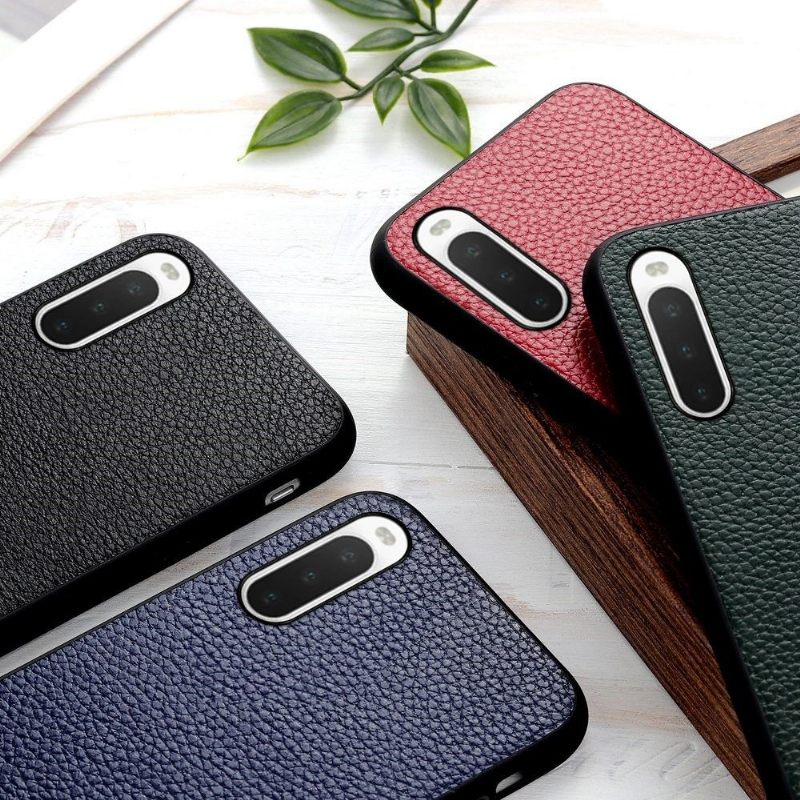 Hoesje voor Sony Xperia 10 IV Generfd Leer