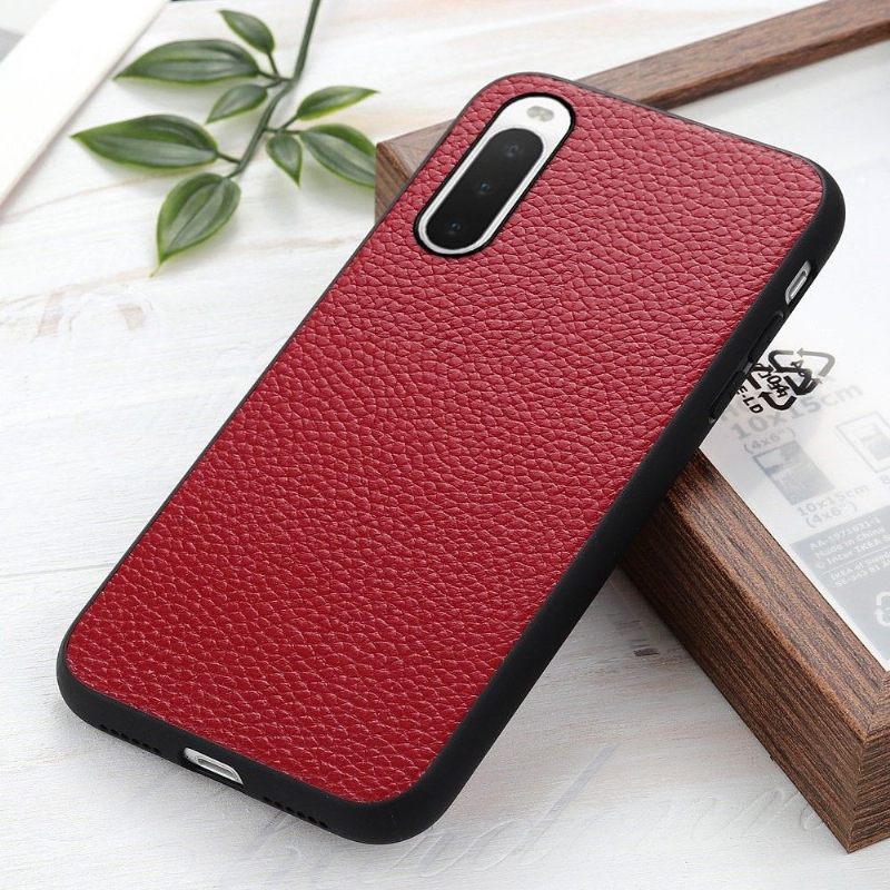 Hoesje voor Sony Xperia 10 IV Generfd Leer