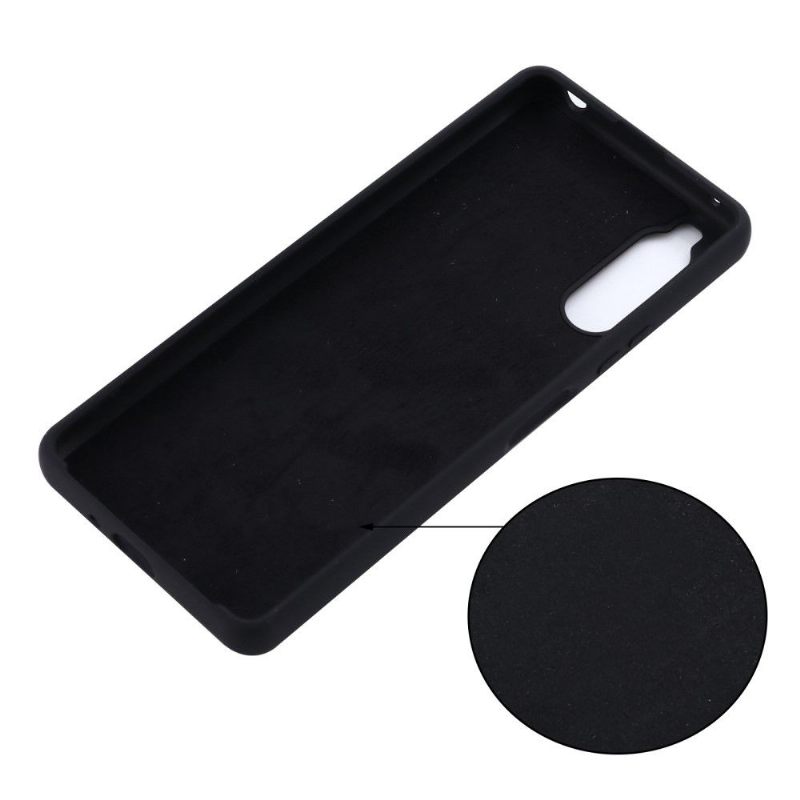 Hoesje voor Sony Xperia 10 IV Puro Siliconenvloeistof