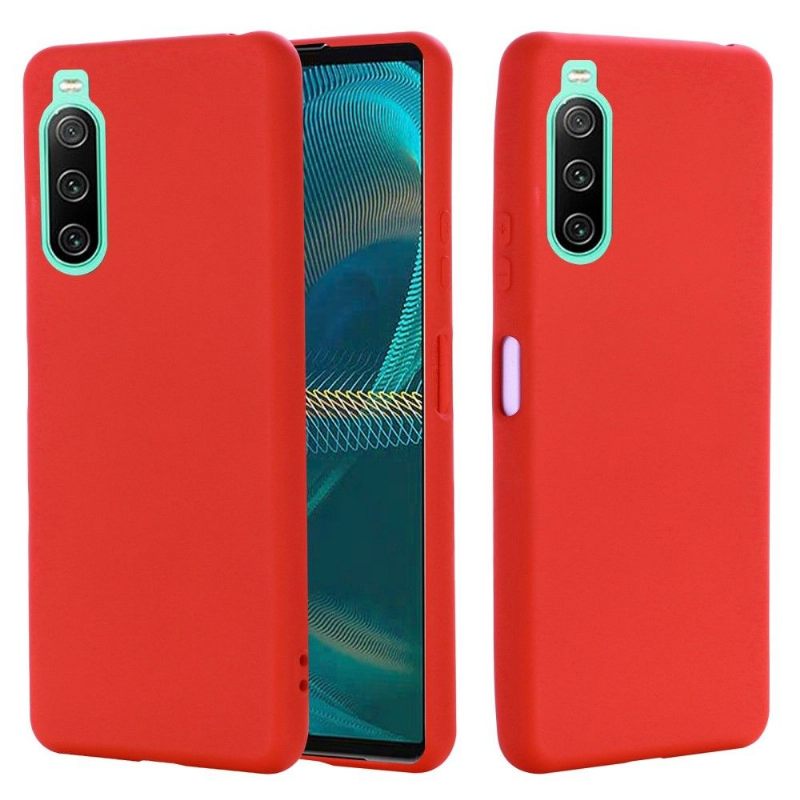 Hoesje voor Sony Xperia 10 IV Puro Siliconenvloeistof