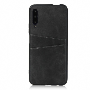 Hoesje voor Honor 9X Pro Kaarthouder Met Leren Effect