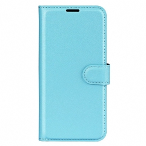 Leren Hoesje Voor Realme C67 Kunstleer Lychee