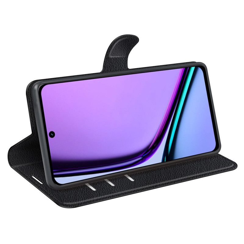 Leren Hoesje Voor Realme C67 Kunstleer Lychee