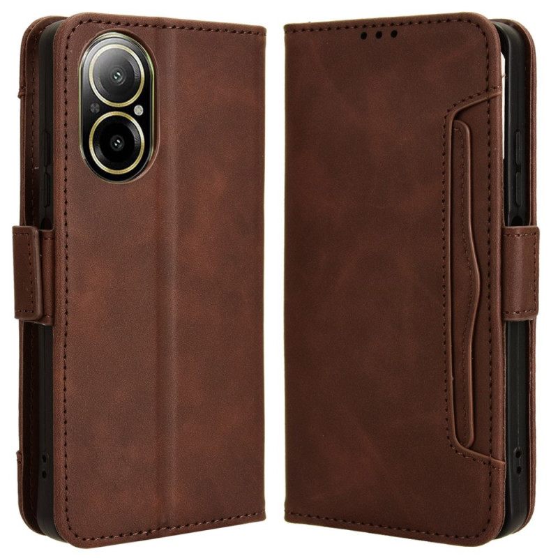 Leren Hoesje Voor Realme C67 Meerdere Kaartsleuven