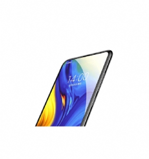 Xiaomi Mi Mix 3 - Schermbeschermer Van Gehard Glas Op Ware Grootte - Zwart