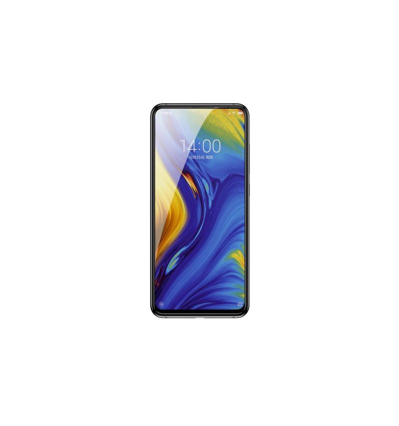 Xiaomi Mi Mix 3 - Schermbeschermer Van Gehard Glas Op Ware Grootte - Zwart
