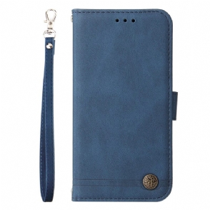 Bescherming Hoesje Realme C53 Klinknagelprint Met Bandje