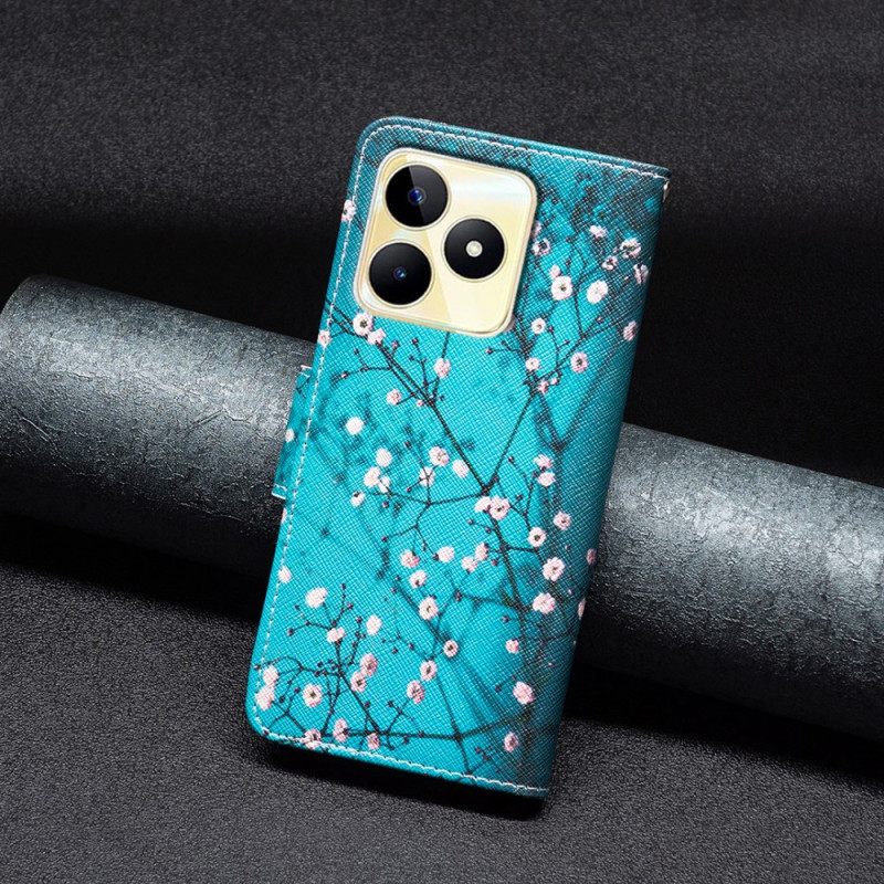 Bescherming Hoesje Realme C53 Pruimenbloesem