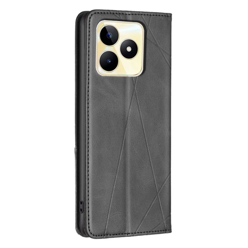 Folio-hoesje Realme C53 Geometrisch Patroon