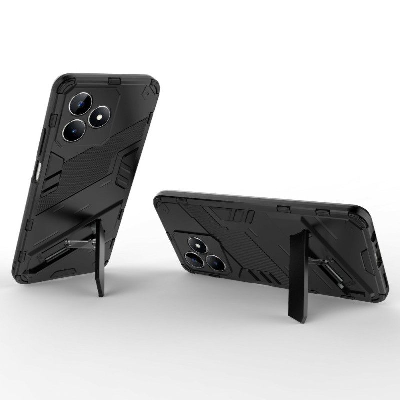 Hoesje Voor Realme C53 Afneembare Handsfree Standaard Met Twee Standen