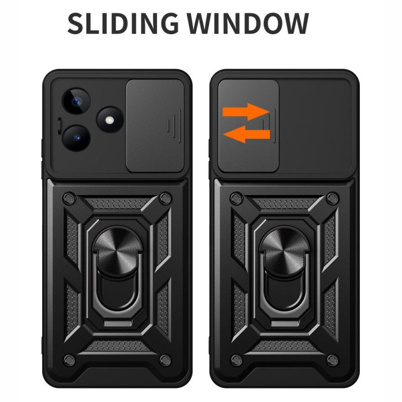 Hoesje Voor Realme C53 Ringhouder En Lensbeschermer