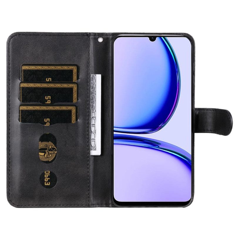 Leren Hoesje Voor Realme C53 Portemonnee Aan De Voorkant