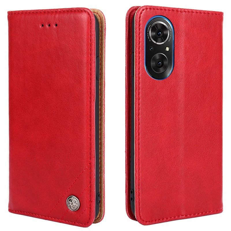 Bescherming Hoesje voor Honor 50 SE Folio-hoesje Decoratieve Klinknagels