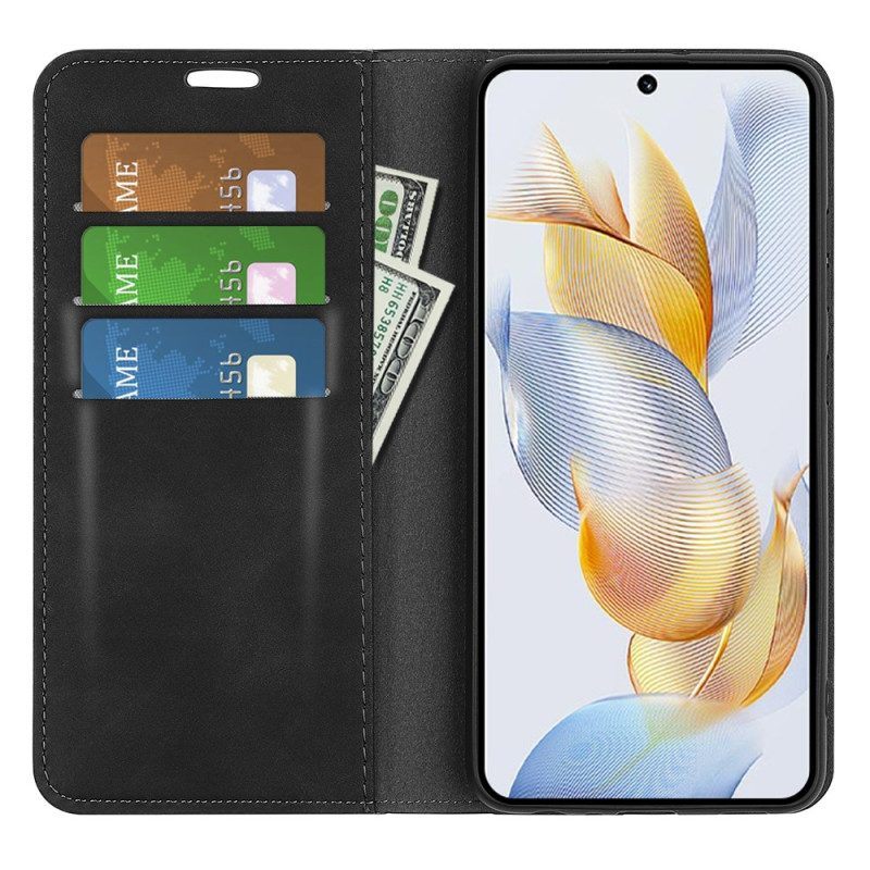 Bescherming Hoesje voor Honor 90 Folio-hoesje Leerstijl