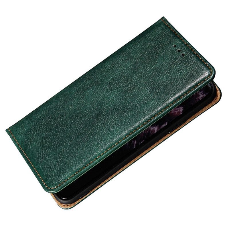 Bescherming Hoesje voor Honor Magic 5 Lite Folio-hoesje Kunstleer Stiksels