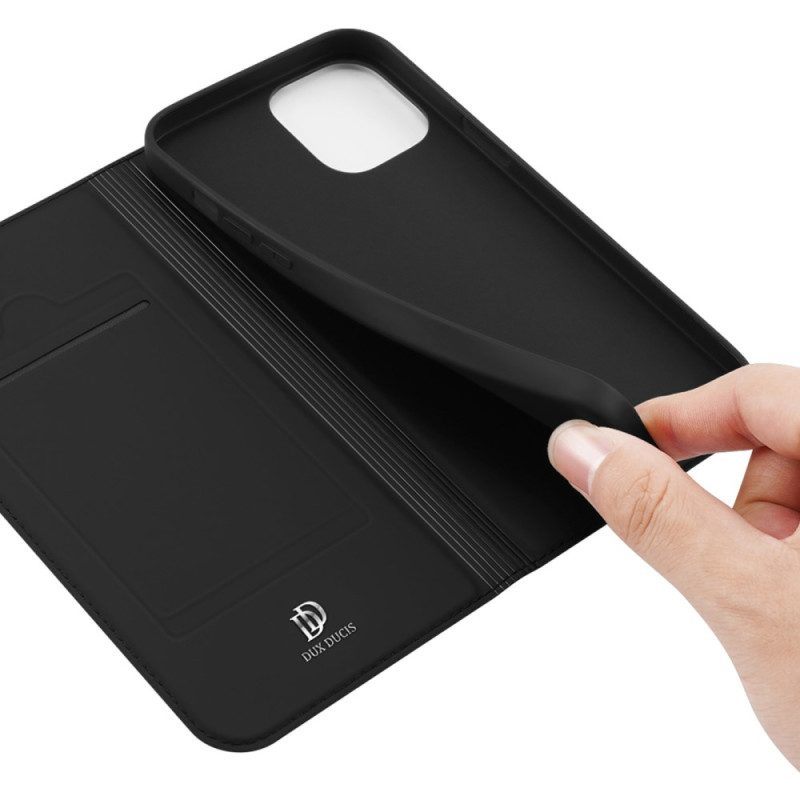 Bescherming Hoesje voor iPhone 14 Folio-hoesje Skinpro Dux Ducis