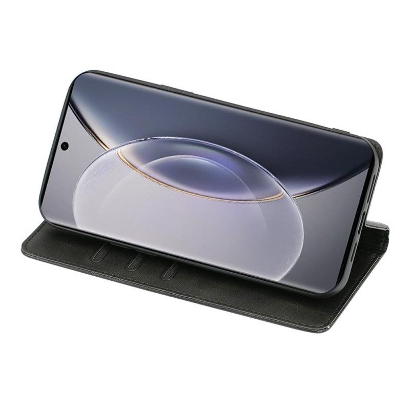 Bescherming Hoesje voor Vivo X90 Pro Folio-hoesje Klassiek