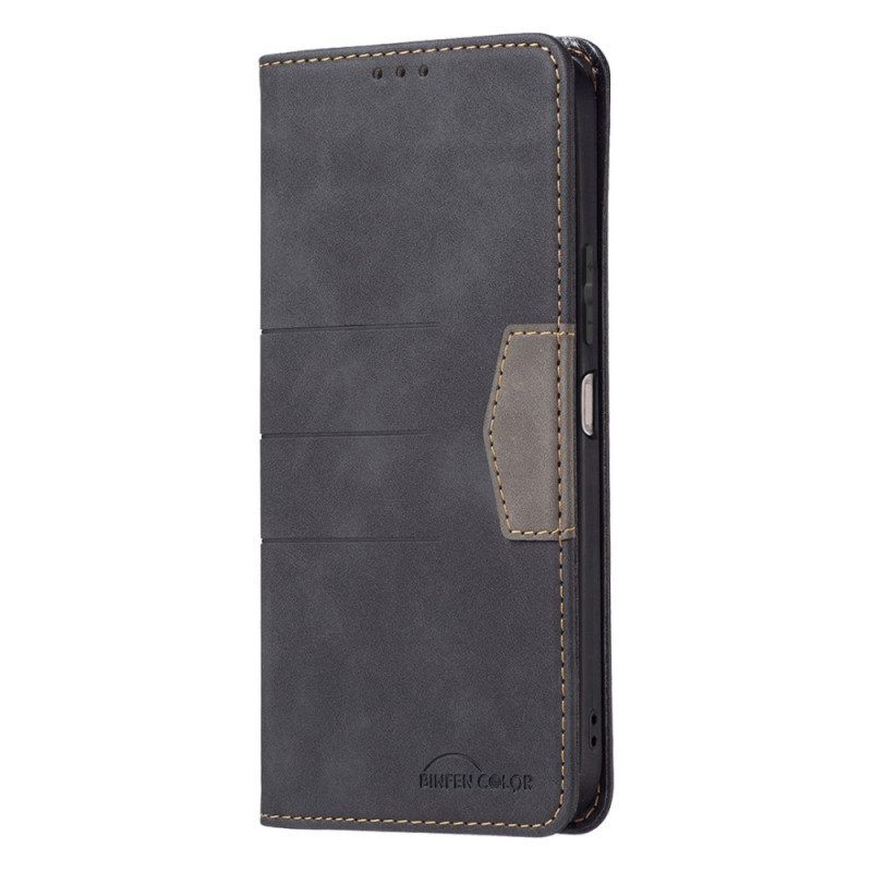 Bescherming Hoesje voor Vivo Y21s Folio-hoesje Binfen-kleur