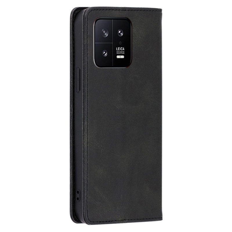 Bescherming Hoesje voor Xiaomi 13 Folio-hoesje Vintage-serie