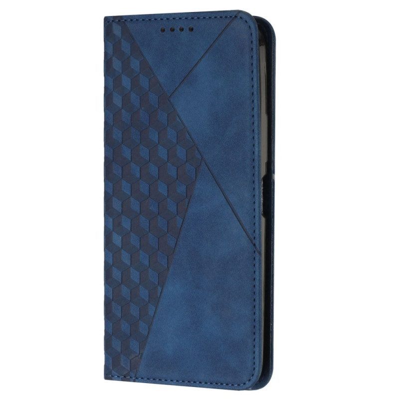 Bescherming Hoesje voor Xiaomi Redmi A1 Folio-hoesje Kubieke Stijl Skin-touch