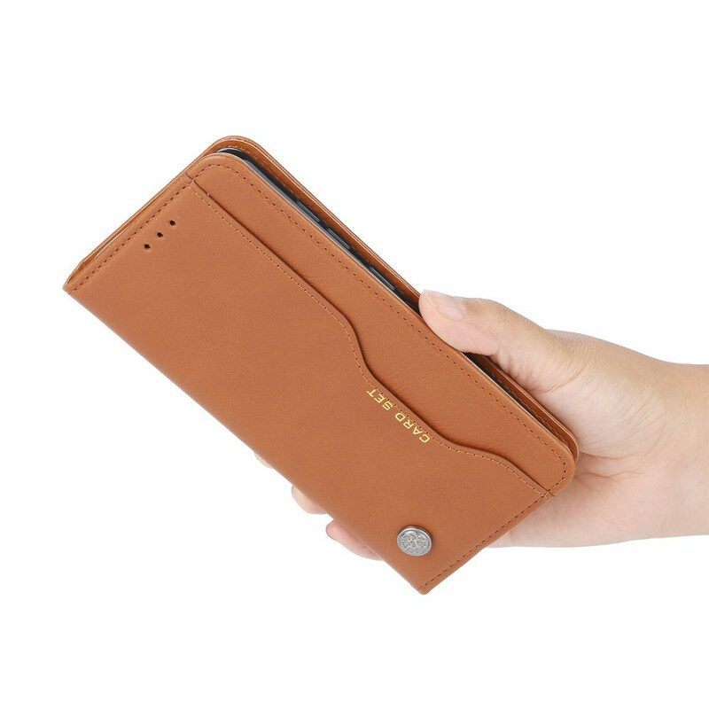 Bescherming Hoesje voor Xiaomi Redmi Note 10 / 10S Folio-hoesje Kaarthouder Van Imitatieleer