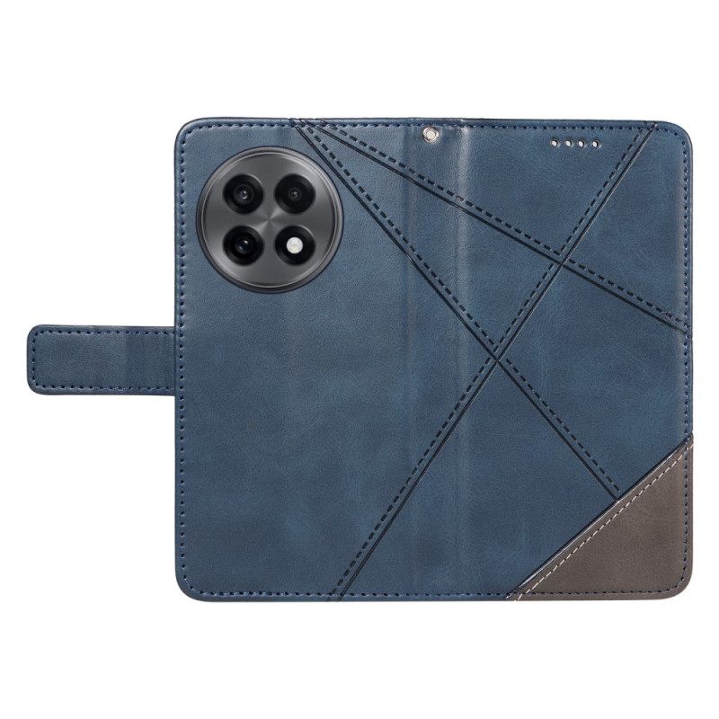 Bescherming Hoesje Oneplus 13r Geometrisch Ontwerp