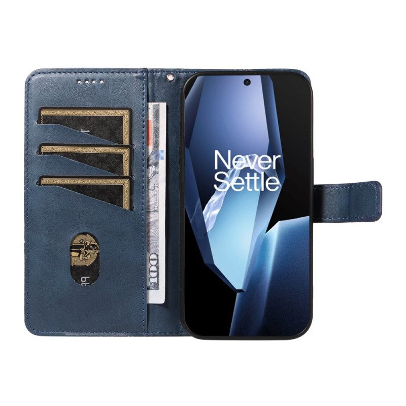 Bescherming Hoesje Oneplus 13r Geometrisch Ontwerp