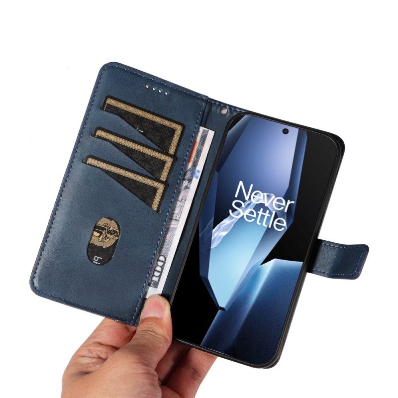 Bescherming Hoesje Oneplus 13r Geometrisch Ontwerp