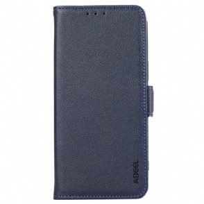 Flip Case Leren Oneplus 13r Gebakken Effect Abeel