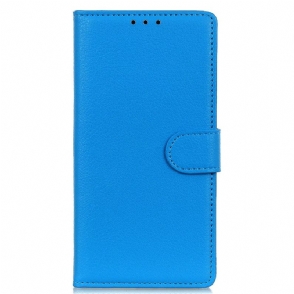 Flip Case Leren Oneplus 13r Klassiek