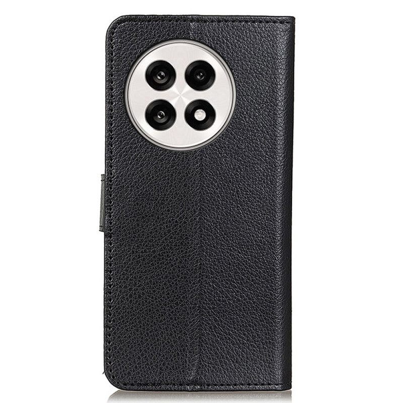 Flip Case Leren Oneplus 13r Klassiek